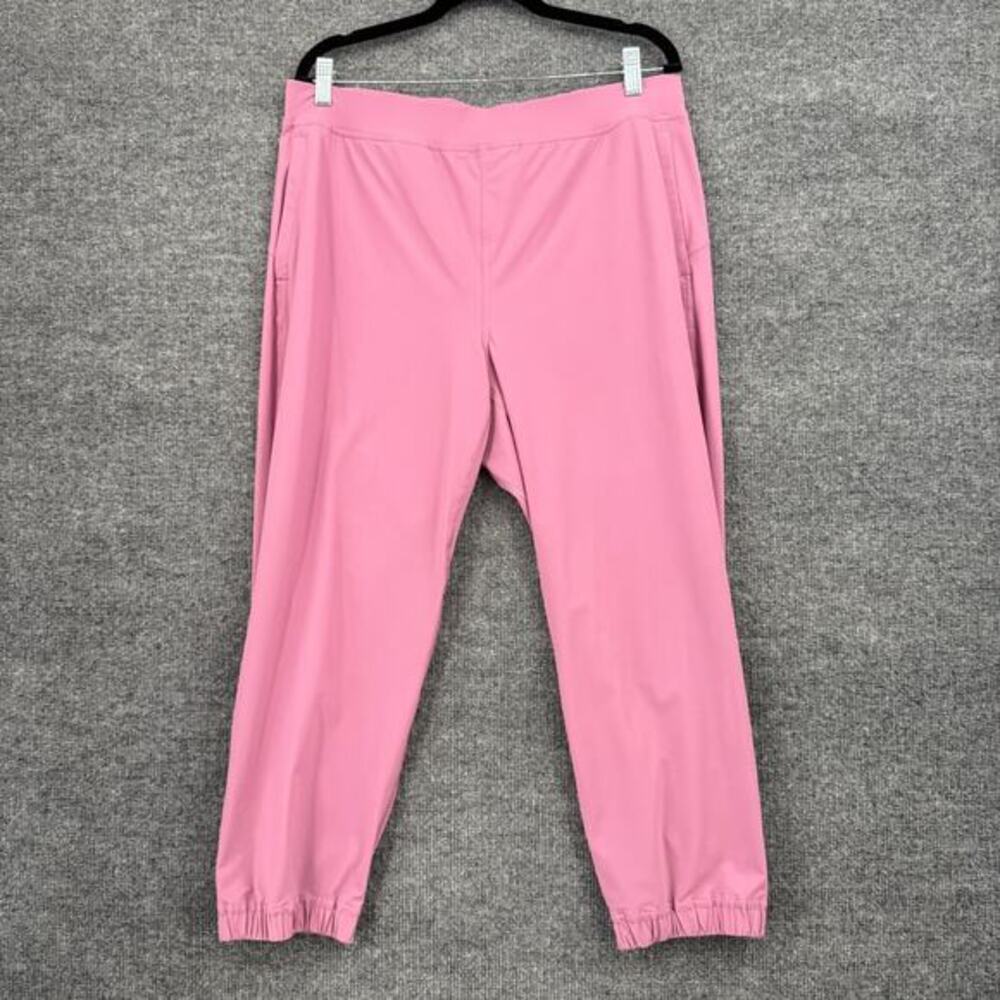 Lululemon Womens Adapted State High Rise Jogger Crop Pants Size 12 Velvet Dust
